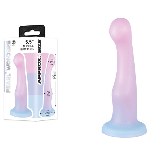 Pearl Wonders - Silicone Butt Plug - Coloured 14 cm Anal Plug - F06S048A00-027