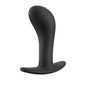 Fun Factory BOOTIE L Black - Black 10.9 cm Large Anal Plug-FF000952BK01