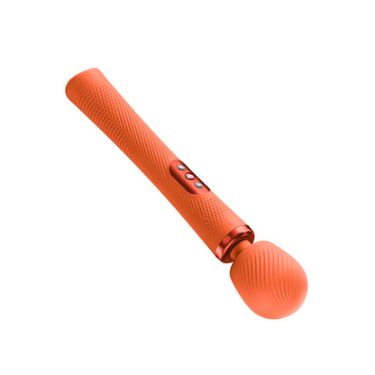 Fun Factory VIM Orange - Orange USB-C Rechargeable Rumbling Massage Wand-FF000999ON01