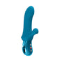 Fun Factory BI STRONIC CURVE Aquamarine - Aquamarine USB-C Rechargeable Thrusting Vibrator - FF001020AM01
