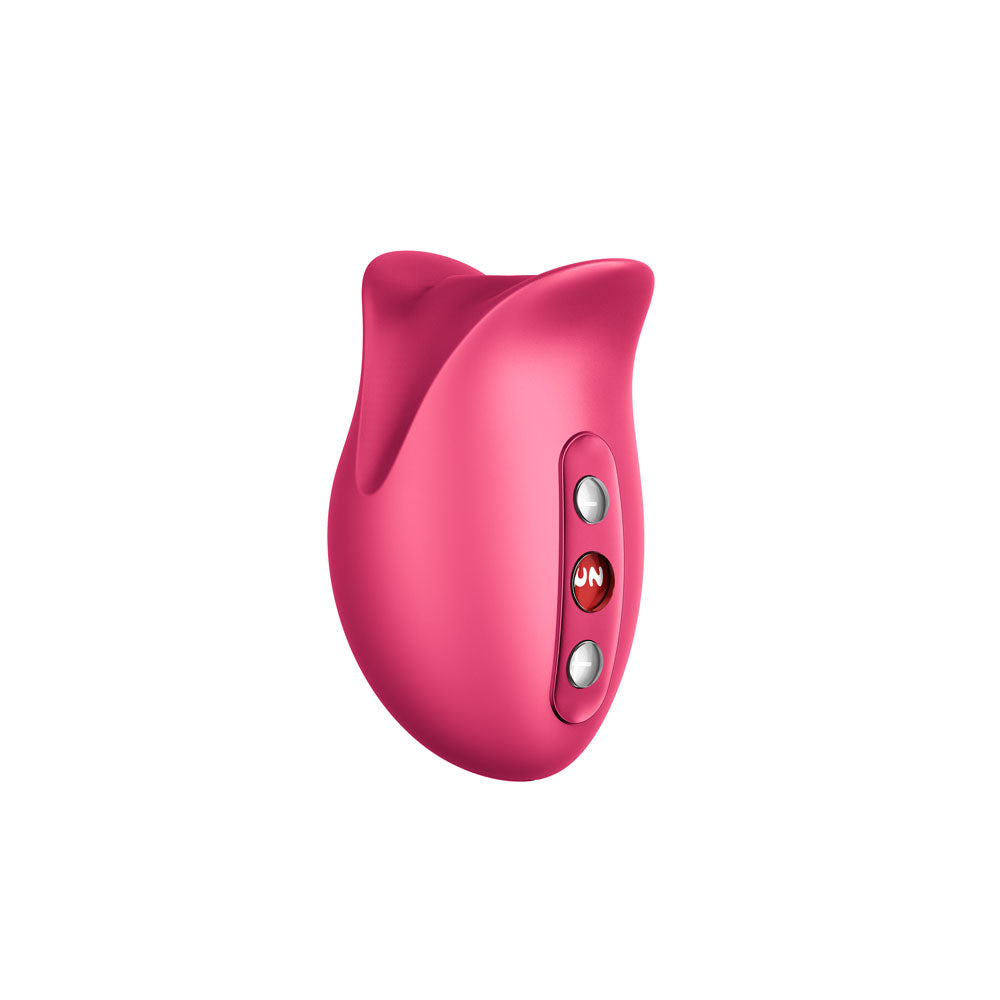Fun Factory BELLE Raspberry - Raspberry Red USB Rechargeable Air Pulse Stimulator-FF001033RB01