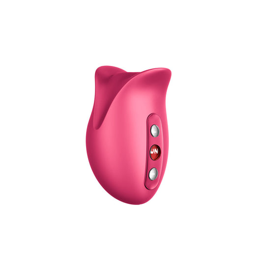 Fun Factory BELLE Raspberry - Raspberry Red USB Rechargeable Air Pulse Stimulator-FF001033RB01