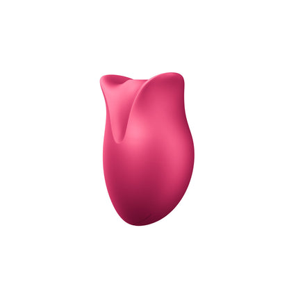 Fun Factory BELLE Raspberry - Raspberry Red USB Rechargeable Air Pulse Stimulator-FF001033RB01