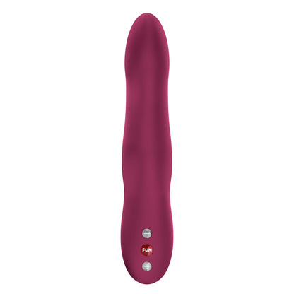 Fun Factory STRONIC WAVE Wine Red - Wine Red USB-C Rechargeable Thrusting Vibrator-FF001048WR01