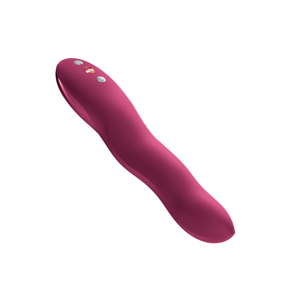 Fun Factory STRONIC WAVE Wine Red - Wine Red USB-C Rechargeable Thrusting Vibrator-FF001048WR01