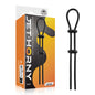 Jet Horny - Black Adjustable Cock & Ball Lasso Ring-FNR012A000-010