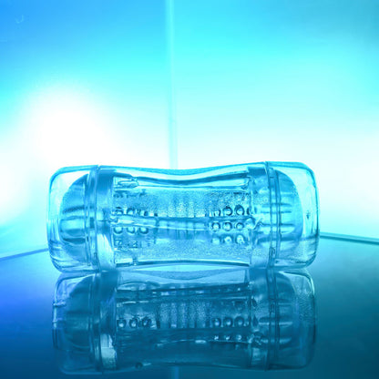 Gender X DOUBLE FANTASY - Clear Double Ended Stroker-GX-MS-0020-2