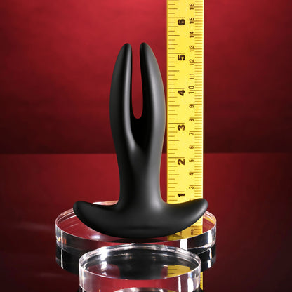 Gender X SPREAD THE LOVE - Black USB Rechargeable Stretching Anal Plug with Wireless Remote - GX-RS-6190-2