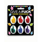 Give A Fuck Drink Markers - Novelty Drink Markers - Set of 6