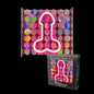 Glitterati Neon Pink Penis Sign - Novelty Neon Light