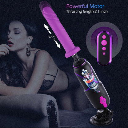 Hismith Pro Traveler 2.0 - Mains Powered Portable Sex Machine with App Control and Remote - HS18-APP