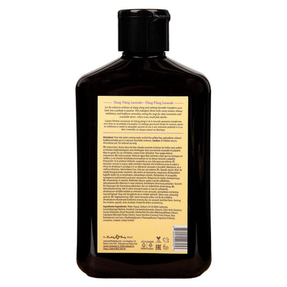EB Hemp Seed Bubble Bath YLANG YLANG LAVENDER - 250 ml - Ylang Ylang Lavender Scented Bubble Bath  - 250 ml Bottle-HSBNBB834