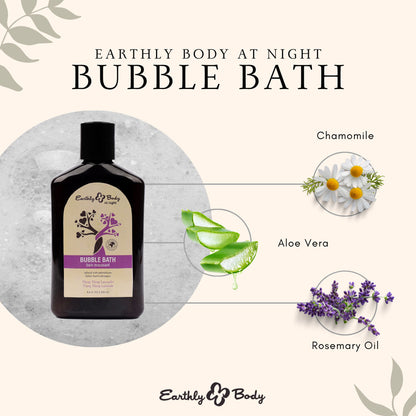 EB Hemp Seed Bubble Bath YLANG YLANG LAVENDER - 250 ml - Ylang Ylang Lavender Scented Bubble Bath  - 250 ml Bottle-HSBNBB834