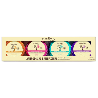 EB Aphrodisiac Bath Fizzers - Scented Bath Bombs - Set of 4 Scents - HSBNBF400