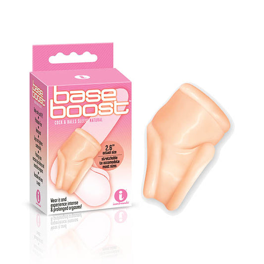 The 9s Base Boost - Flesh Cock & Ball Sleeve-IC2631-2