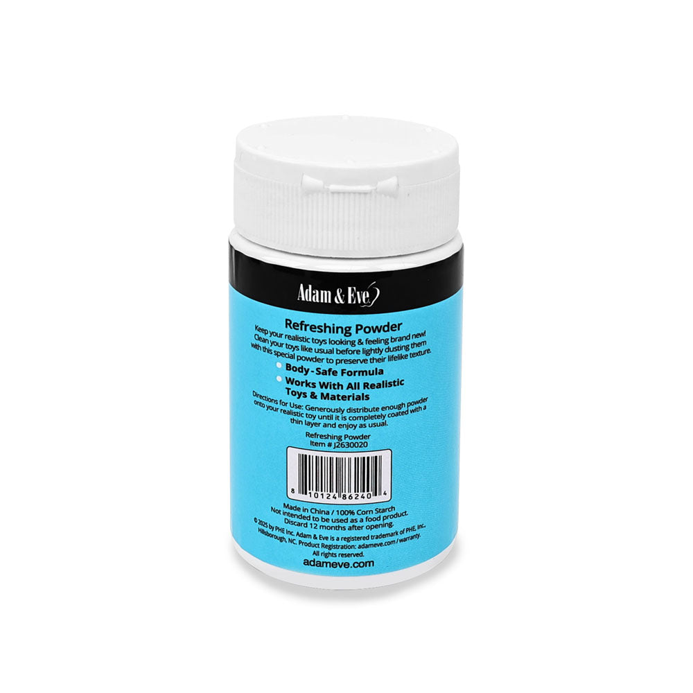 Adam & Eve REFRESHING POWDER - 60 ml - Refreshing Powder for Realistic Toys - 60 ml - J263 0020