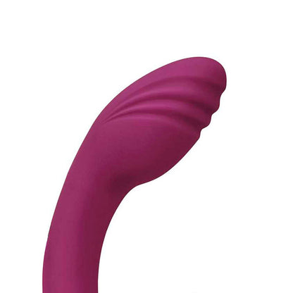 Adam & Eve ROSE GOLD CLIT TICKLER - Red 22 cm USB Rechargeable Rabbit Vibrator-J904 3100