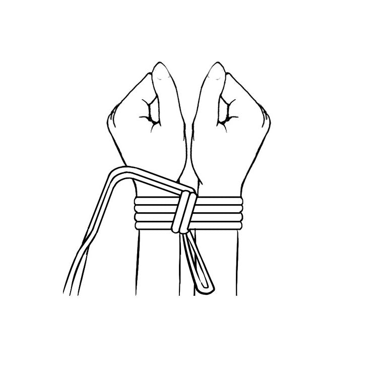 Adam & Eve BONDAGE ROPE - 3 metre (10 feet) - Black Bondage Rope - 3 metre Length-J973 8004