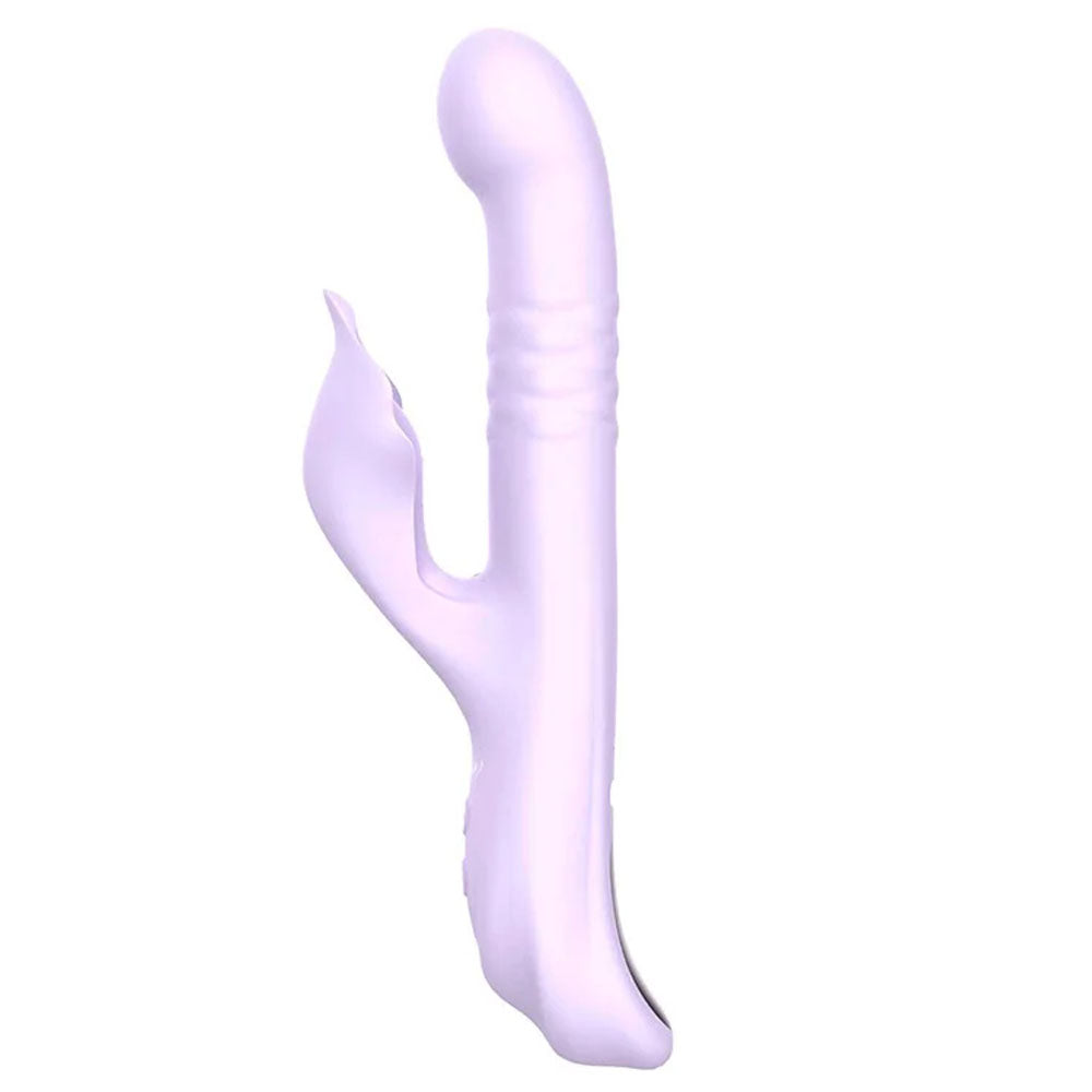 Adam & Eve EVES THROBBER - Lilac 25.4 cm USB Rechargeable Pulsating Rabbit Vibrator-L012 6900