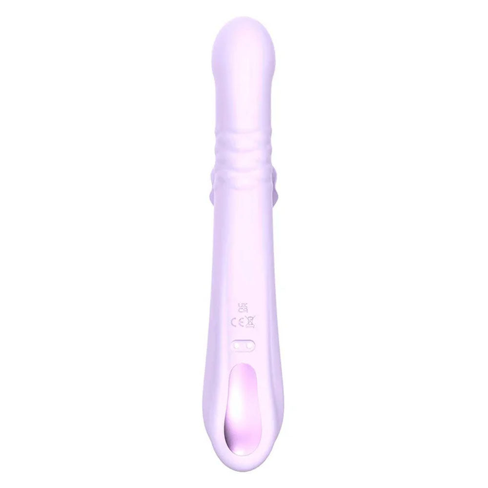 Adam & Eve EVES THROBBER - Lilac 25.4 cm USB Rechargeable Pulsating Rabbit Vibrator-L012 6900