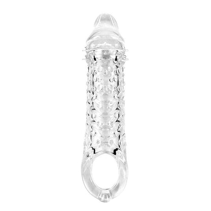 Adam & Eve ADAMS CRYSTAL EXTENDER - Clear 22.9 cm Penis Extender Sleeve with Adjustable Inner - L033 2400