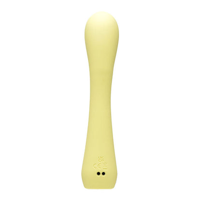 Adam & Eve GROOVY GLOW-UPS Bendie - Yellow 18.4 cm USB Rechargeable G-Spot Vibrator - L180 7000