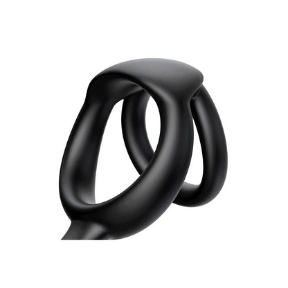 Adam & Eve THE GREAT EXPANDER - Black 14 cm USB Rechargeable Thrusting & Expanding Prostate Massager with Wireless Remote - L253 8000