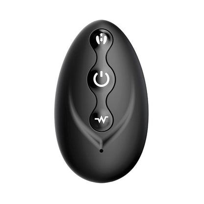 Adam & Eve THE GREAT EXPANDER - Black 14 cm USB Rechargeable Thrusting & Expanding Prostate Massager with Wireless Remote - L253 8000