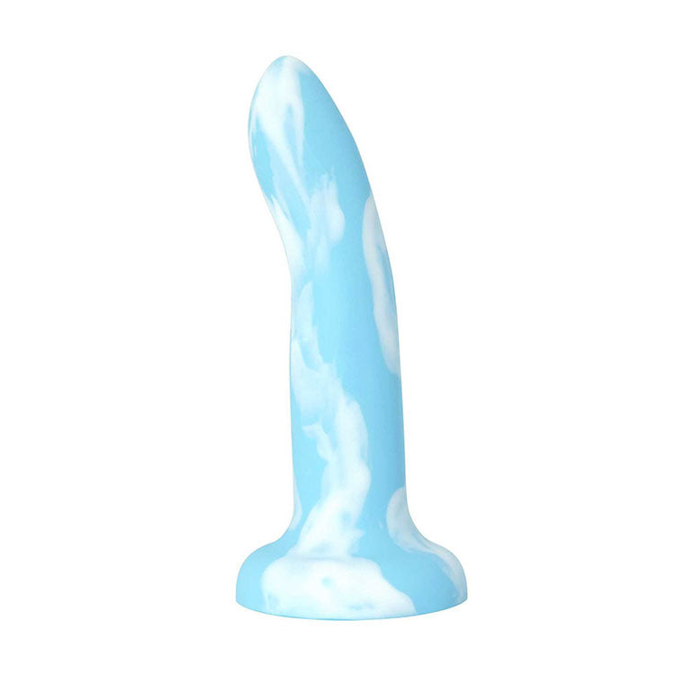 Adam & Eve WONDER - Blue/White 16.5 cm Dildo - L646 9000