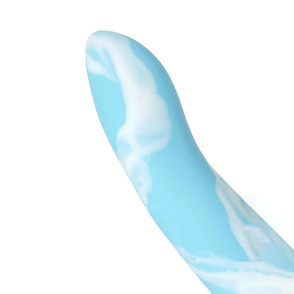 Adam & Eve WONDER - Blue/White 16.5 cm Dildo - L646 9000