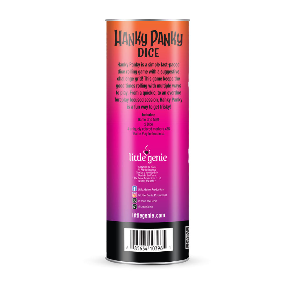 Hanky Panky Dice - Couples Dice Game-LGBG.131