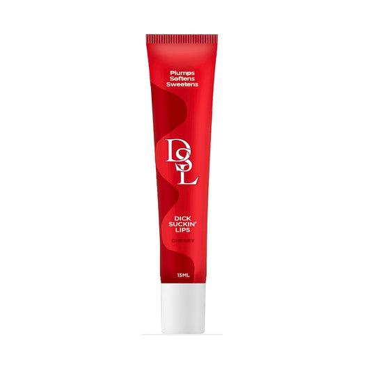 DSL Dick Sucking Lips - Cherry - Cherry Flavoured Lip Plumper - 15 ml Tube - LGBT.1601