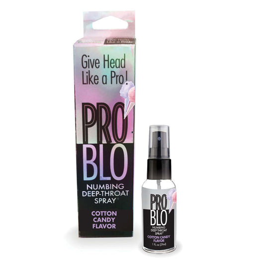 ProBlo Deep Throat Spray - Cotton Candy - Cotton Candy Flavoured Deep Throat Spray - 30 ml-LGBT.525