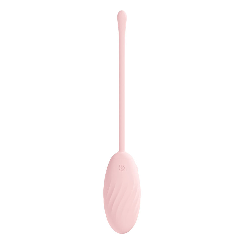 LOVELINE Felicite - Pink - Pink USB Rechargeable Vibrating Egg with Wireless Remote-LOVU055PNK