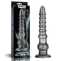King Sized Vibrating Vibrax Slider - Grey 32.3 cm (12.5) USB Rechargeable Vibrating Dildo-LV121202