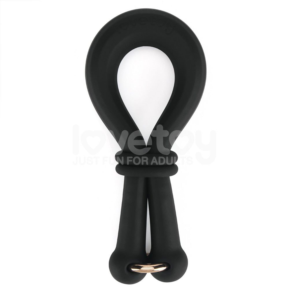 Pinnacle Pro Anyfit Plus Stretcher - Black Adjustable Cock Ring - LV443032