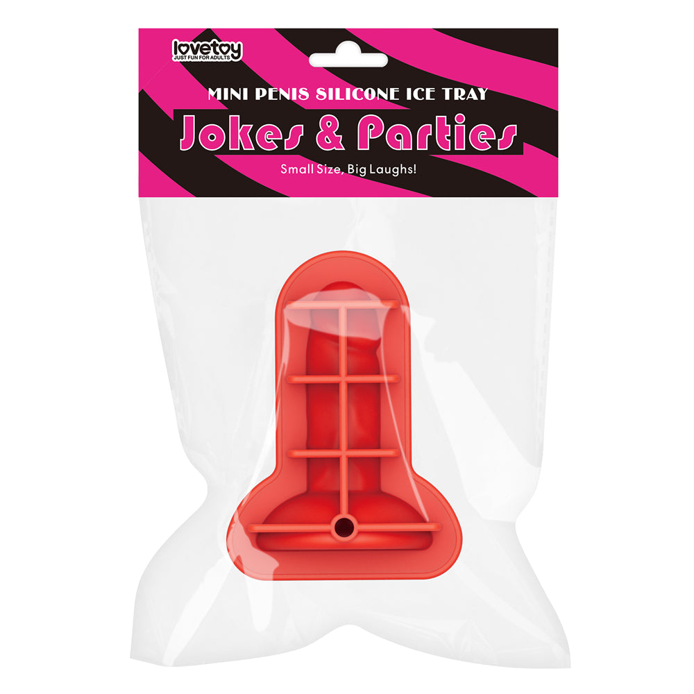 Jokes & Parties Mini Penis Silicone Ice Tray - Novelty Ice Tray - LV765013