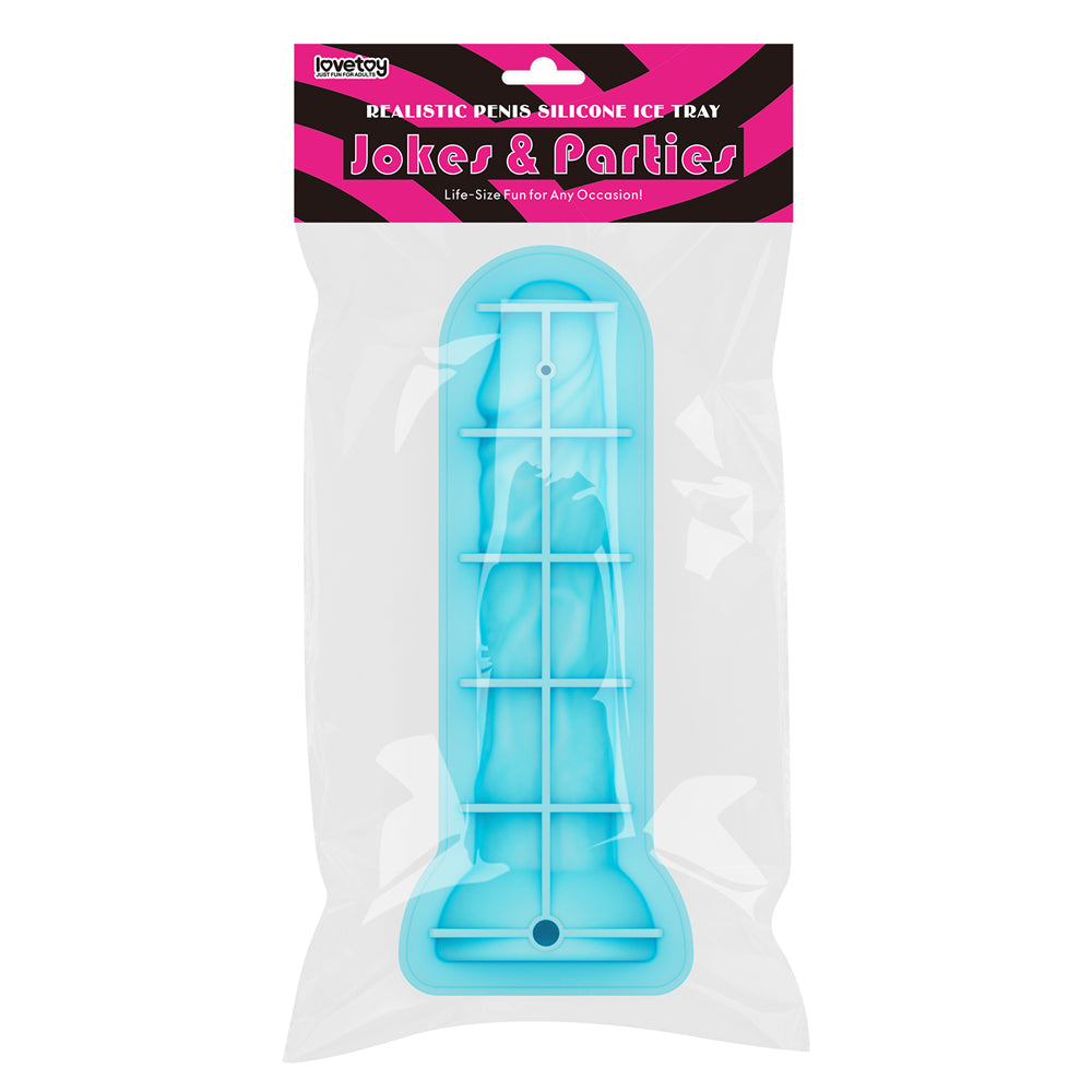 Jokes & Parties Realistic Penis Silicone Ice Tray - Novelty Ice Tray - LV765015