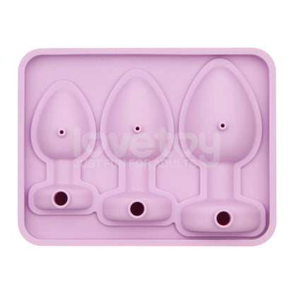Jokes & Parties Butt Plug Silicone Ice Tray - Novelty Ice Tray-LV765016