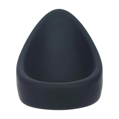 LEVELZ Teardrop Silicone Cock Ring - Black - Black Cock Ring-LVL01-0036BLK