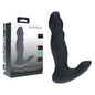 LEVELZ Vibrating & Thrusting Silicone Prostate Massager - Black 14.7 cm USB Rechargeable Thrusting Prostate Massager - LVL03-0036BLK
