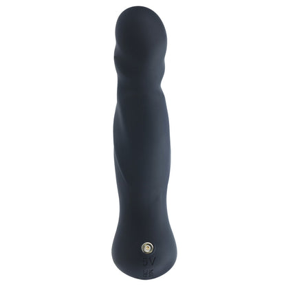 LEVELZ Vibrating & Thrusting Silicone Prostate Massager - Black 14.7 cm USB Rechargeable Thrusting Prostate Massager - LVL03-0036BLK