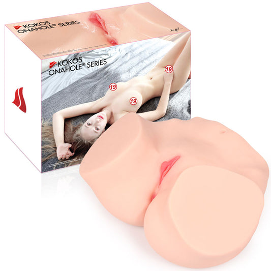 Kokos Big Hip Hanna 001 - Flesh Missionary Style Masturbator-M01-003-11D