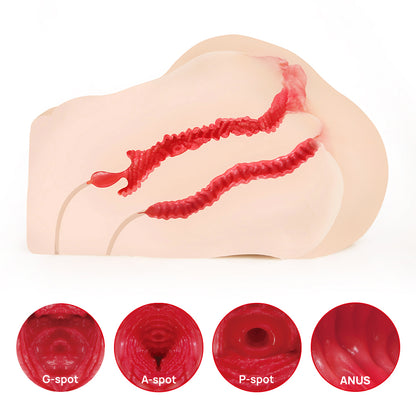 Kokos Big Hip Jenny 005 - Flesh Missionary Style Masturbator-M01-003-14D