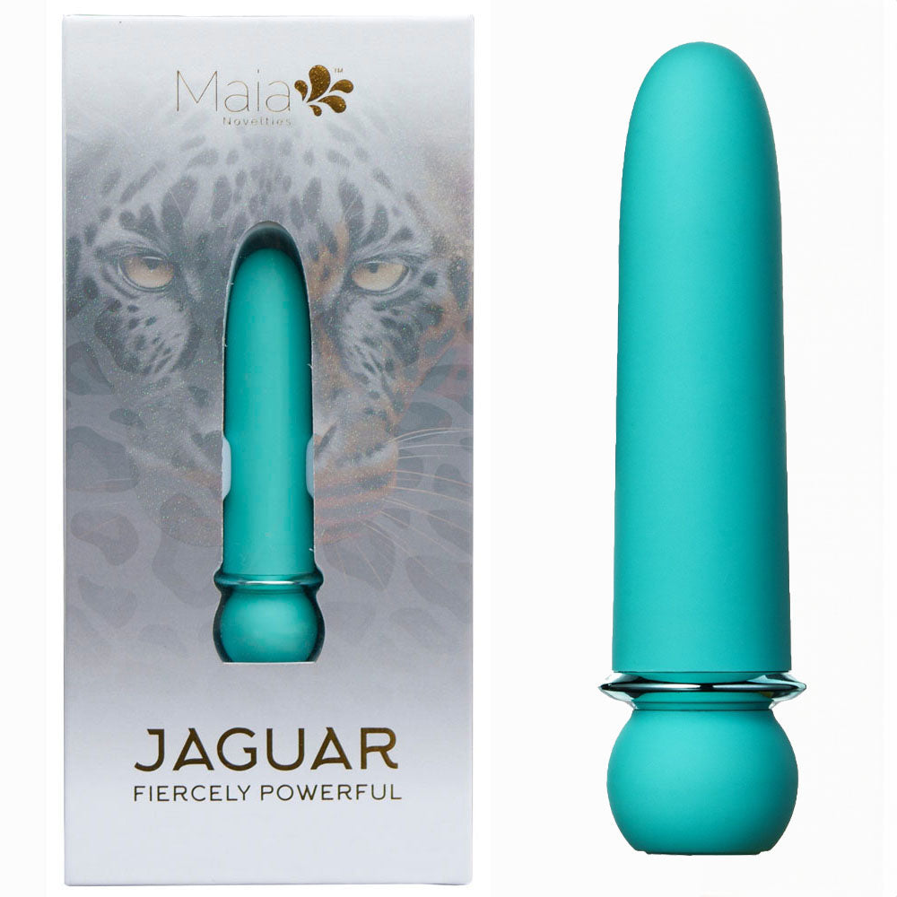 Maia JAGUAR - Blue - Blue 10.1 cm USB Rechargeable Bullet-MA24-01-BLUE