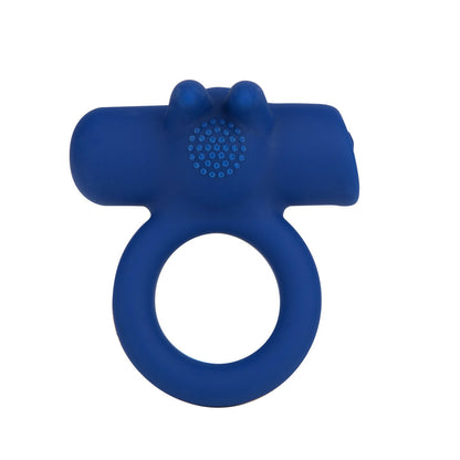 Maia HUXLEY - Blue - Blue USB Rechargeable Strong Vibrating Cock Ring-MA25-02-BLUE