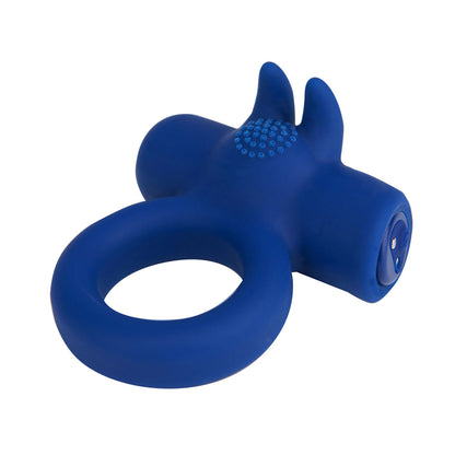 Maia HUXLEY - Blue - Blue USB Rechargeable Strong Vibrating Cock Ring-MA25-02-BLUE