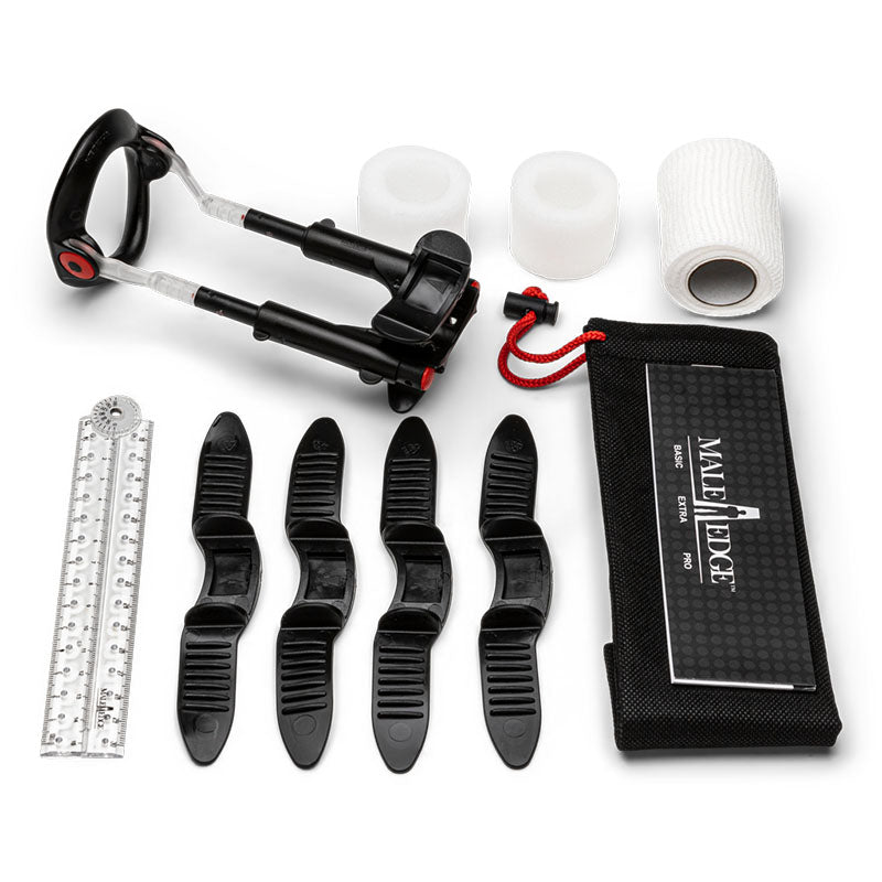 MaleEdge Pro Kit - Penis Enlarger Kit in Red Case-MEPRO