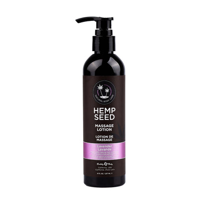 Hemp Seed Massage Lotion - Lavender Scented - 237 ml Bottle-ML017