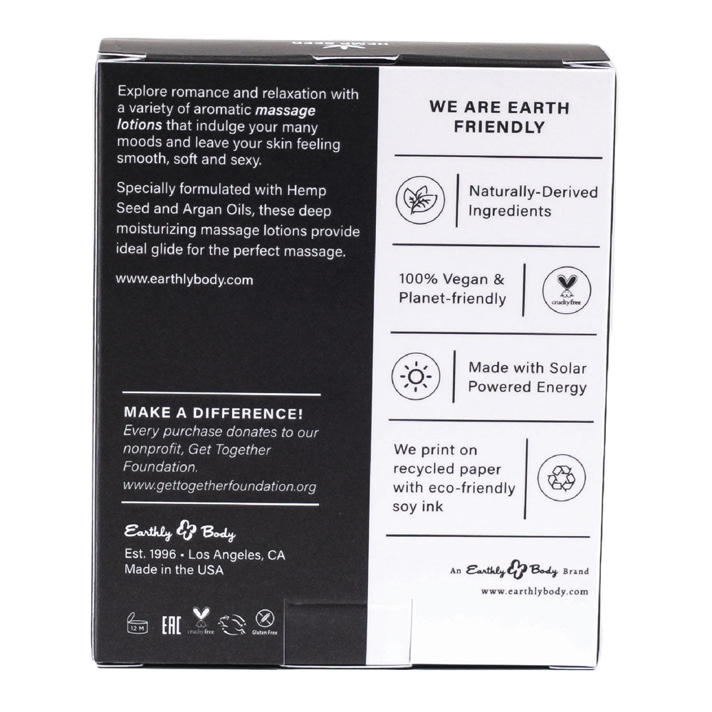 Hemp Seed Edible Massage A Trois - Edible Massage Lotion Kit - 3 Bottle Set-MLEMT003